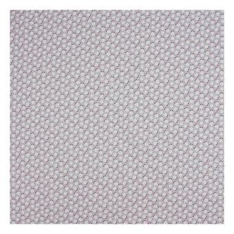 Lilac Meadow Cotton Fabric by the Metre