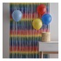Create & Celebrate Blue Foil Fringe Curtain 1m x 2m image number 1