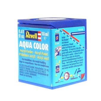 Revell White Silk Aqua Colour Acrylic Paint 18ml (301) image number 4
