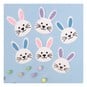 Felt Bunny Stickers 6 Pack image number 1