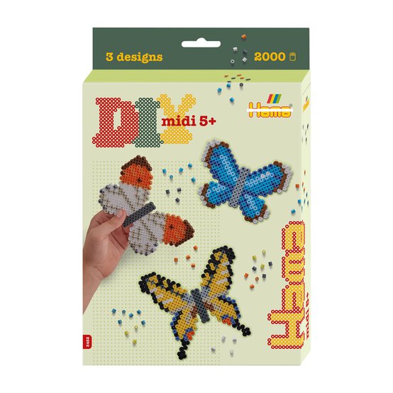 Hama Beads Butterflies Set image number 1