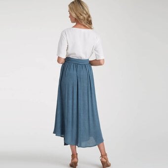 Simplicity Wrap Skirt Sewing Pattern S9109 (16-24) image number 4