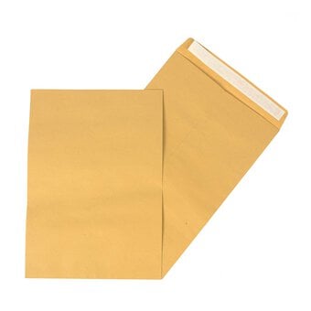 C4 Manilla Envelopes 15 Pack 