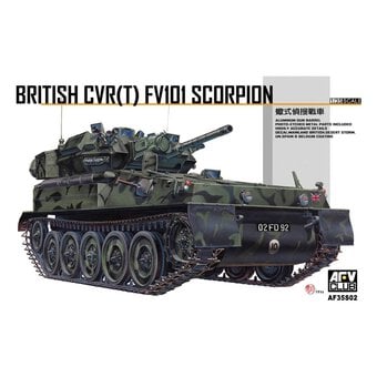 AFV Club British CVR FV101 Scorpion Model Kit 1:35