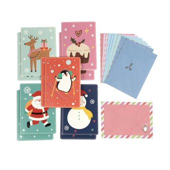 Christmas Card and Envelopes 10 Pack