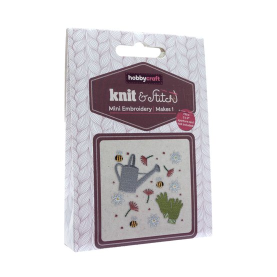 Mini Gardening Embroidery Kit image number 1
