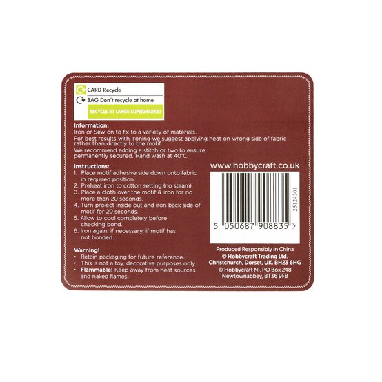 Sunshine Iron-On Patches 5 Pack image number 5