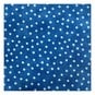 Royal Blue Spotty Cotton Textured Blender Fabric by the Metre image number 2