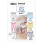 Butterick Baby Dress Sewing Pattern B4110 image number 1