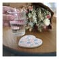 Unglazed Ceramic Heart Coasters 4 Pack image number 2