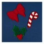 Assorted Christmas Iron-On Patches 3 Pack  image number 1