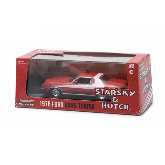 Starsky & Hutch 1976 Ford Gran Torino Diecast Model 1:43 image number 1