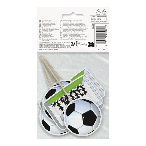 Football Cupcake Toppers 6 Pack image number 5