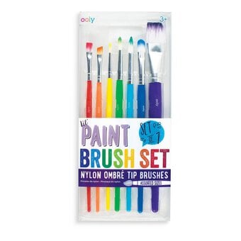 Lil Nylon Ombre Paint Brush Set 7 Pack
