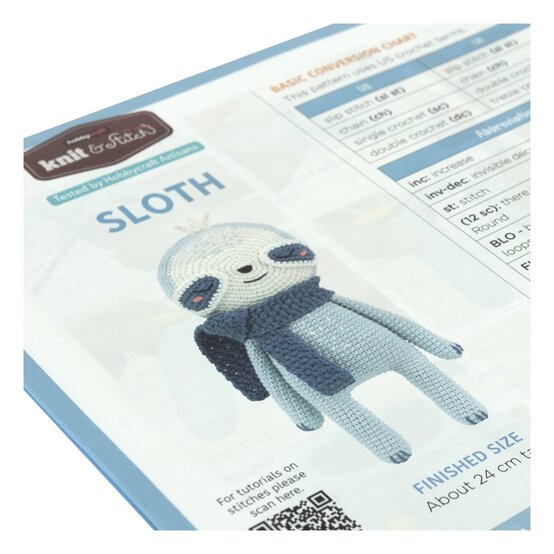 Sloth Amigurumi Kit image number 5