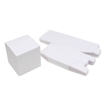 White Square Favour Boxes 20 Pack