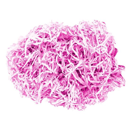 Pink Shredded Tissue Paper 25g image number 1