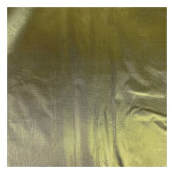Gold Metallic Sheer Fabric by the Metre