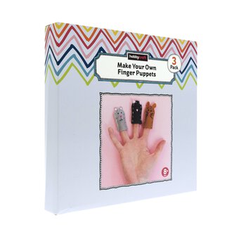 Make Your Own Felt Finger Puppets Kit