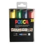 Uni-ball Posca Colour Marker Pens PC 8K 4 Pack image number 1