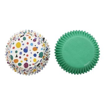 Wilton Triangle and Dot Cupcake Cases 75 Pack
