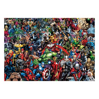 Clementoni Marvel Impossible Jigsaw Puzzle 1000 Pieces