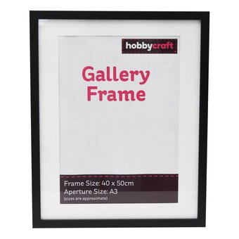 Black Gallery Frame 40cm x 50cm