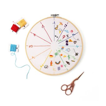 Artisan Year of Stitches Embroidery Kit