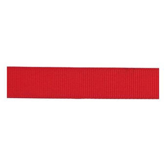 Red Grosgrain Ribbon 15mm x 5m image number 2