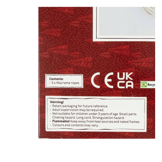 Make Your Own Macramé Coaster Kit image number 6