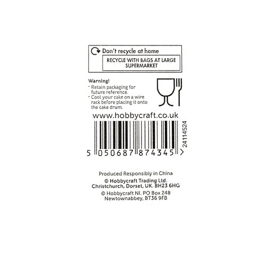 Silver Square Double Thick Card Cake Board 11 Inches image number 4