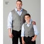 Simplicity Male Waistcoat Sewing Pattern 1506 image number 5