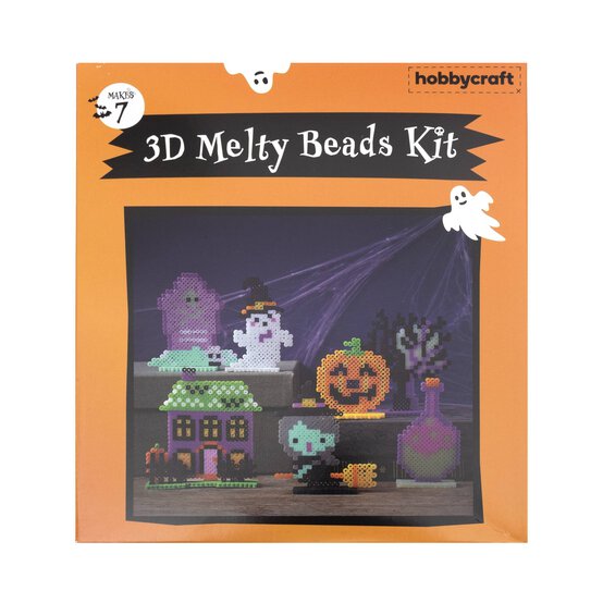 Halloween 3D Melty Beads Kit 7 Pack image number 3