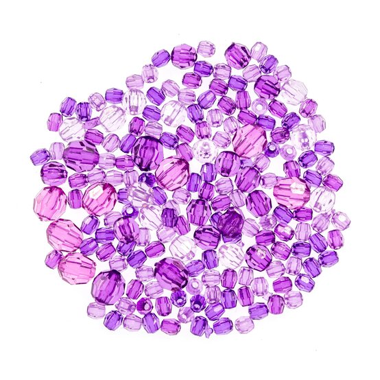 Artisan Make Your Own Purple Necklace and Earrings Kit image number 4