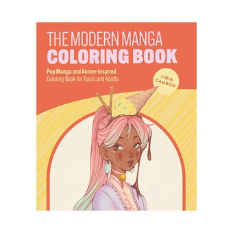 Modern Manga Colouring Book