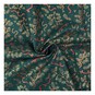 Green Traditional Holly Cotton Fabric by the Metre image number 1
