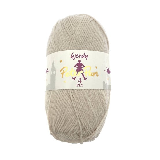 Wendy Teddy Peter Pan 4 Ply Yarn 50g image number 1