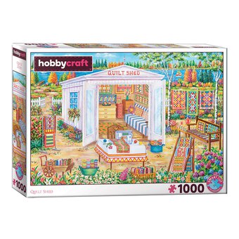 Quilt Shed Jigsaw Puzzle 1000 Pieces