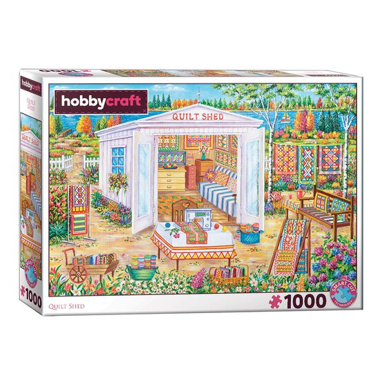 Quilt Shed Jigsaw Puzzle 1000 Pieces image number 1
