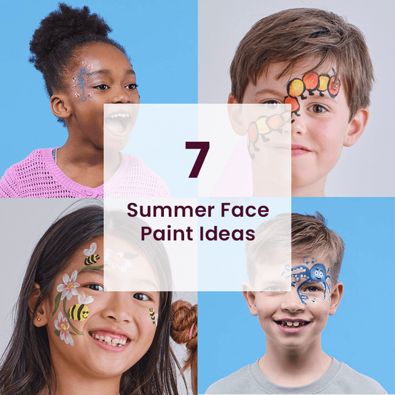 7 Summer Face Paint Ideas image number 1