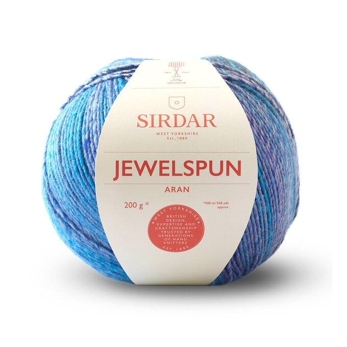Sirdar Turquoise Sky Jewelspun Yarn 200g image number 1