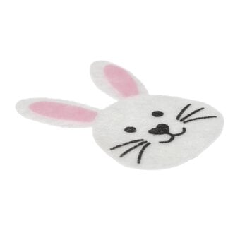 Felt Bunny Stickers 6 Pack