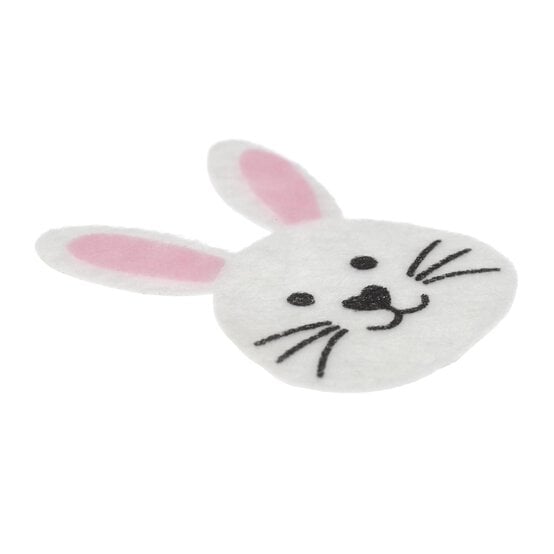 Felt Bunny Stickers 6 Pack image number 2