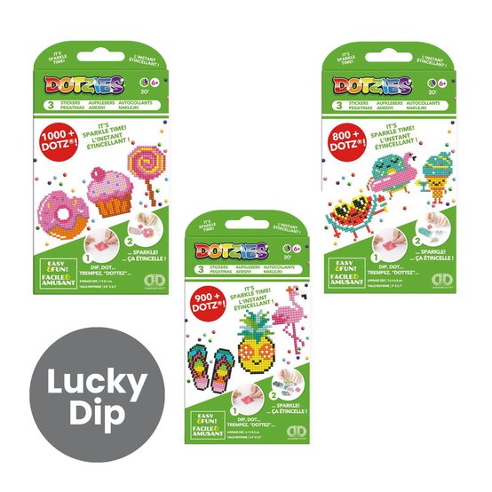 Assorted Dotzies Sticker Kit image number 1
