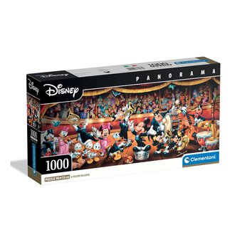 Clementoni Disney Orchestra Panorama Jigsaw Puzzle 1000 Pieces