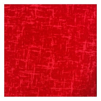 Red Cotton Textured Blender Fabric by the Metre image number 2