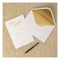 Create & Celebrate Gold Party Invitations 20 Pack image number 2
