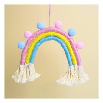 Make Your Own Macramé Rainbow Kit