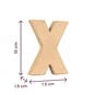 Mini Mache Letter X 10cm image number 4