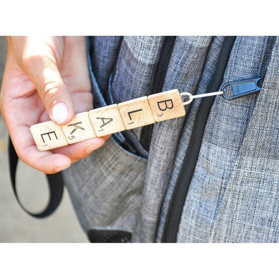 Wooden Letter Tiles 114 Pieces image number 4